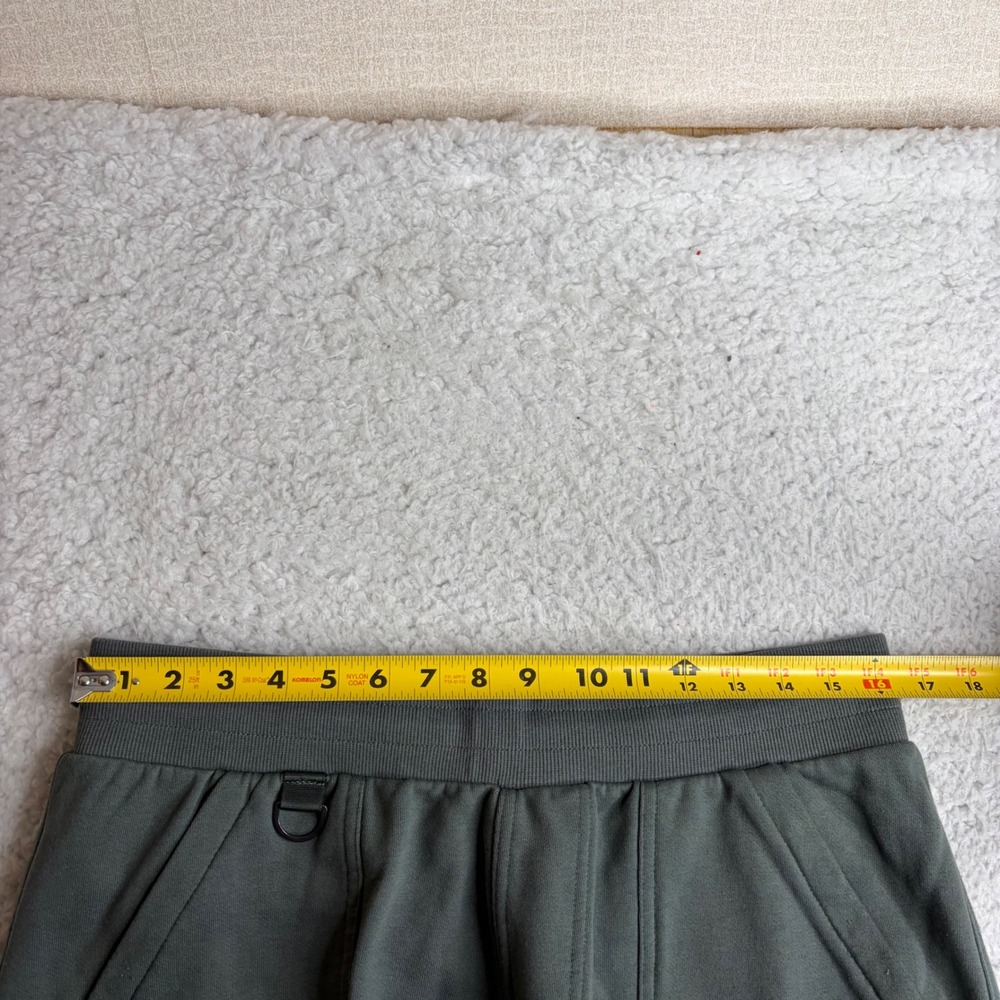 Alo Yoga Mens North Star Cargo Sweatpants Olive Green Joggers Size L - Picture 5 of 7
